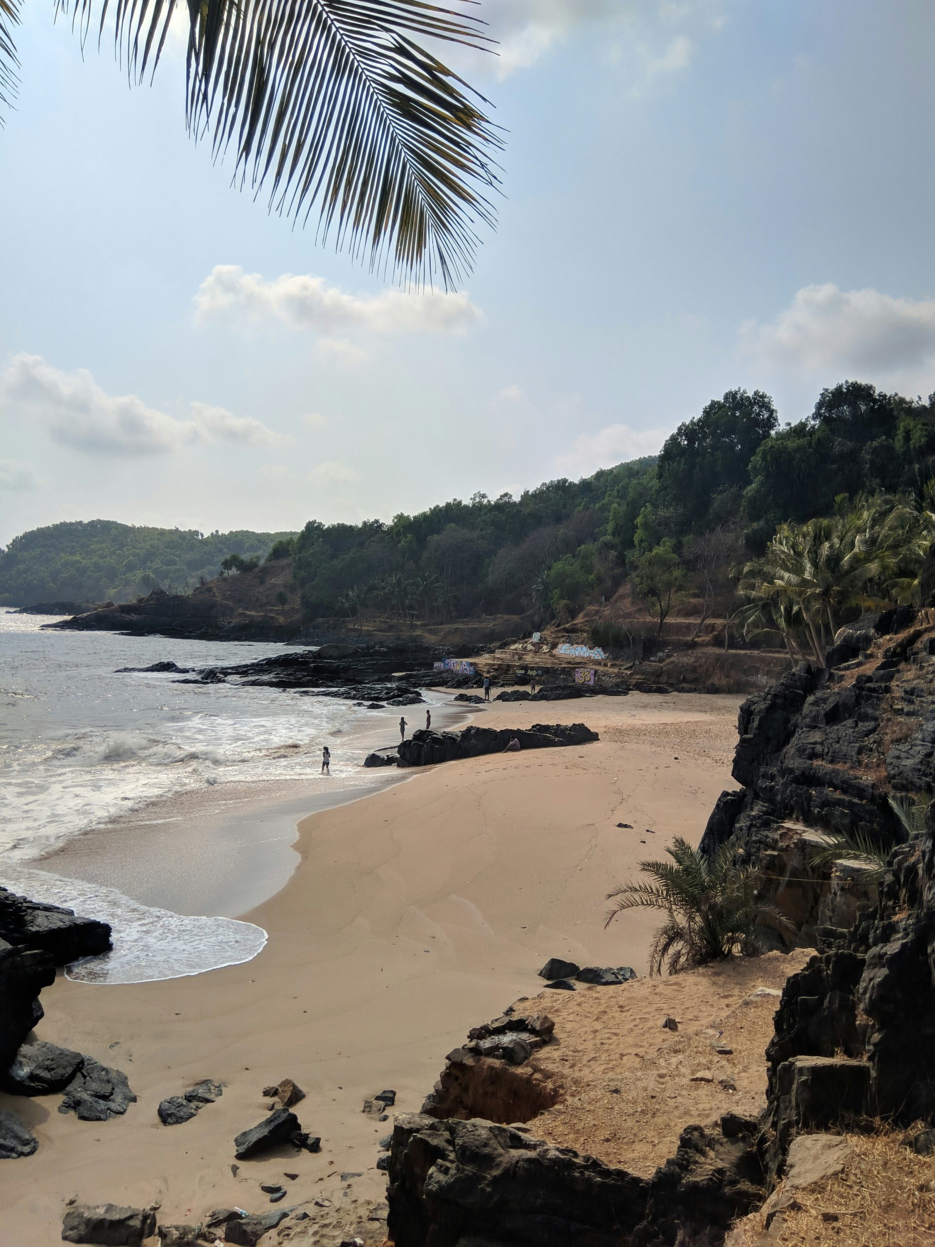 people near the shore