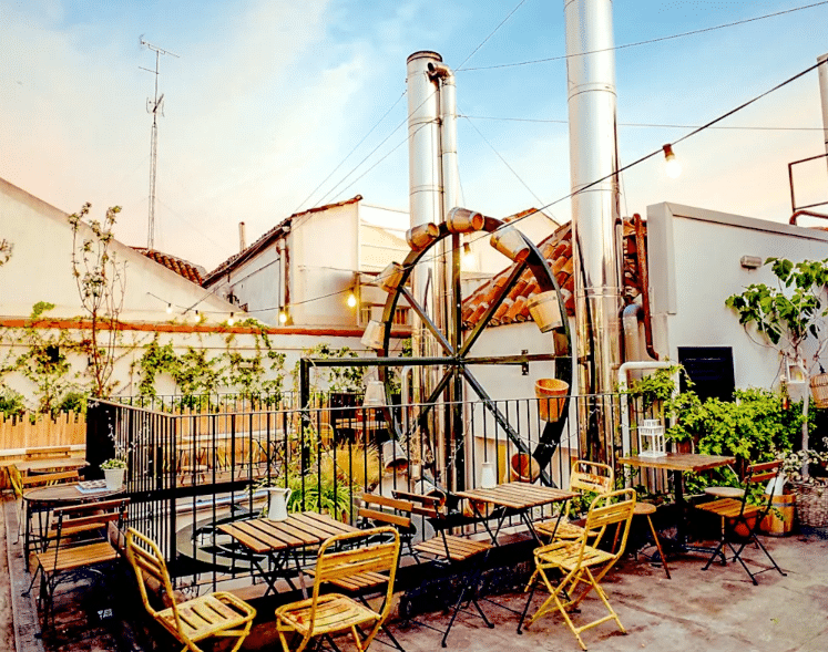 View of The Hat Hostel Madrid Exterior Space
