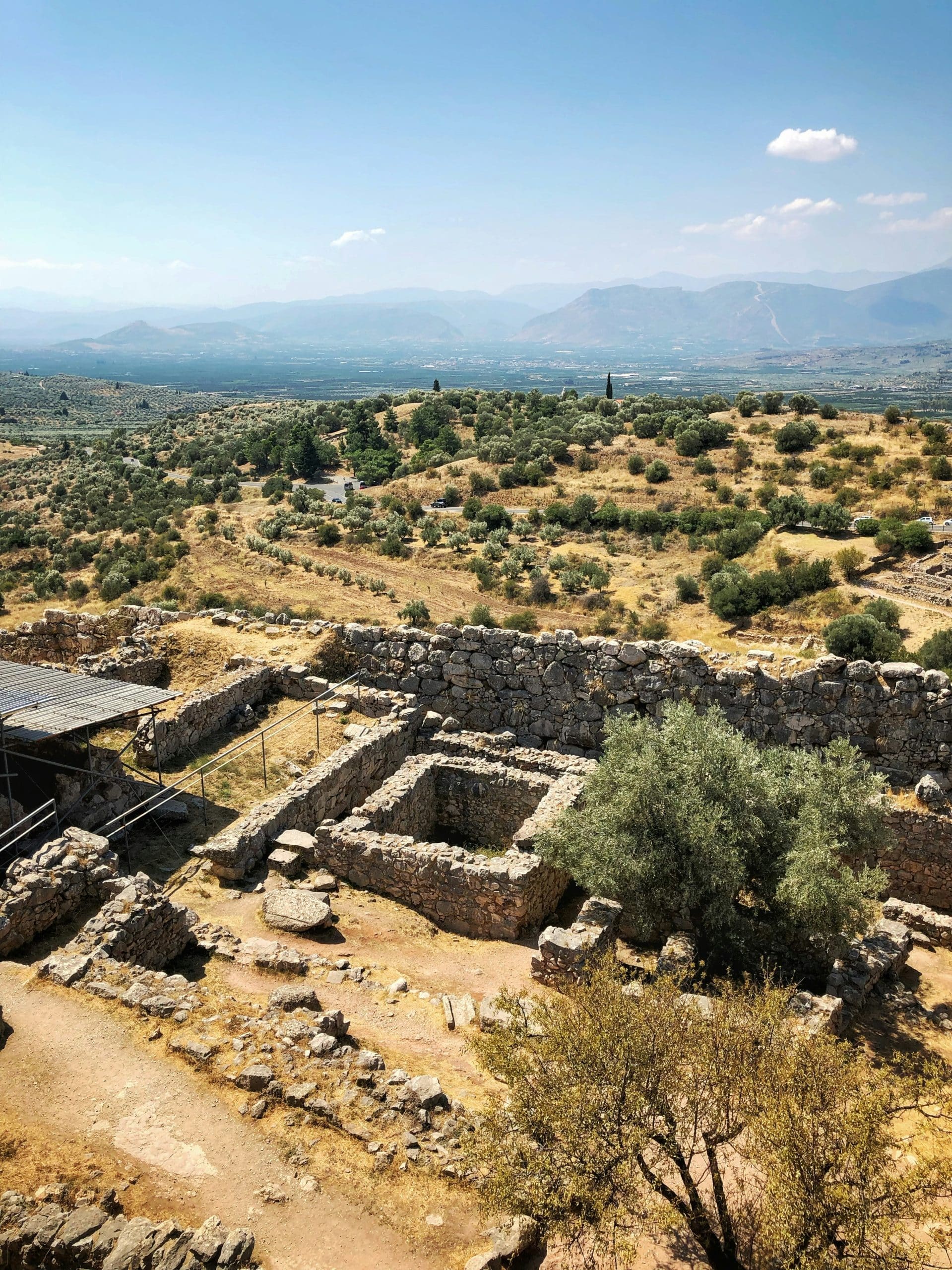 Mycenae is an archaeological site near Mykines in Argolis, north-eastern Peloponnese, Greece