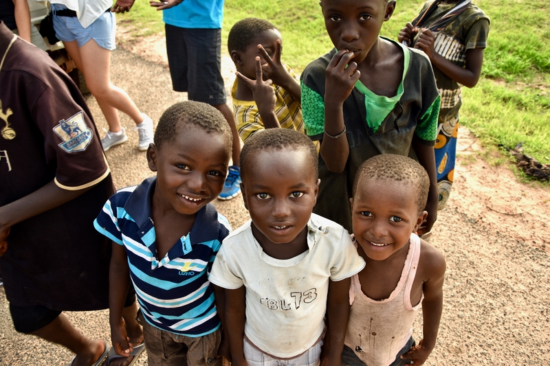 Children from Volunteering Project in Gambia -Ideas for Solo Travel