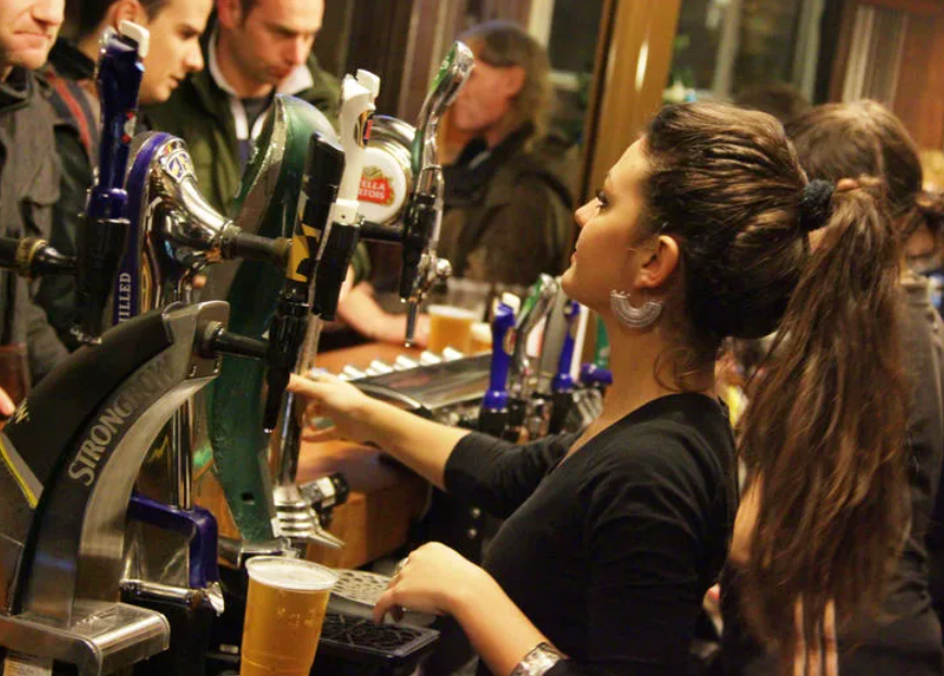 Bar at Willesden Hostel